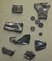 Hoard of Romano-British cut silver, ingots and coins