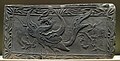 Brick relief depicting a phoenix