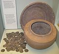 Hoard of 1,108 silver groats from the reigns of Edward IV, Henry VI, Richard III and Henry VII, and double patards of Charles the Bold, deposited circa 1505, from Hartford, Huntingdonshire.