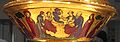 Detail of the Royal Gold Cup showing the burial of Agnes