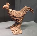 Pottery funerary figurine of a phoenix