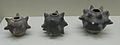 Ming dynasty pottery exploding caltrops