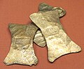 Roman silver ingots with stamped inscriptions