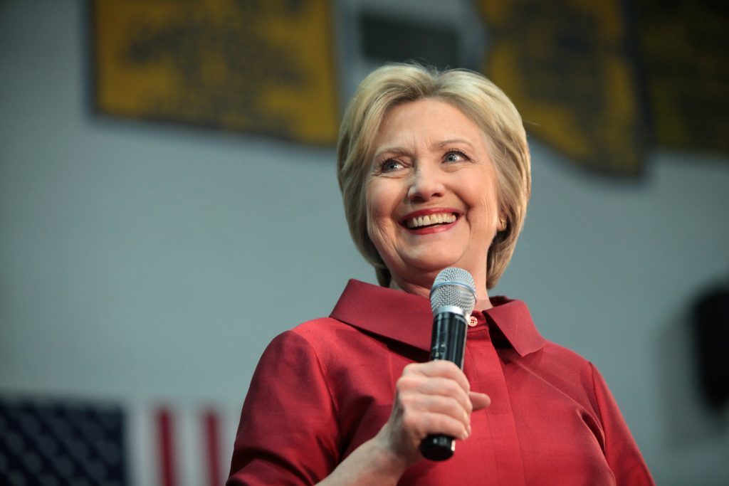 Hillary Clinton at Campaign Rally